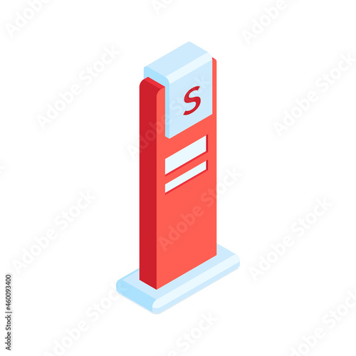 Supermarket Advertising Pylon
