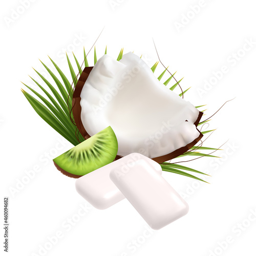 Bubble Gum Realistic Icon