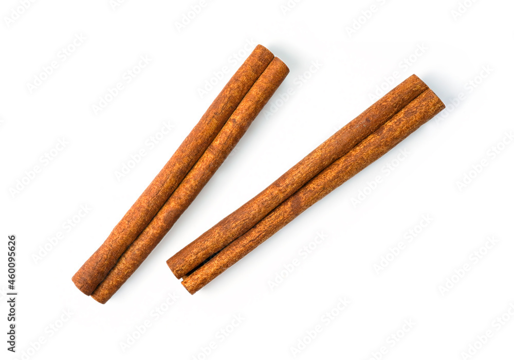 cinnamon stick spice isolated on white background with clipping path. cinnamon stick spice isolated on white background with clipping path.