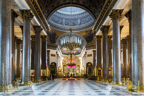 Kazan cathedral. Interiors of the Kazan Cathedral. © Алексей Смышляев