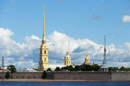 Views Of St. Petersburg. Peter and Paul fortress.