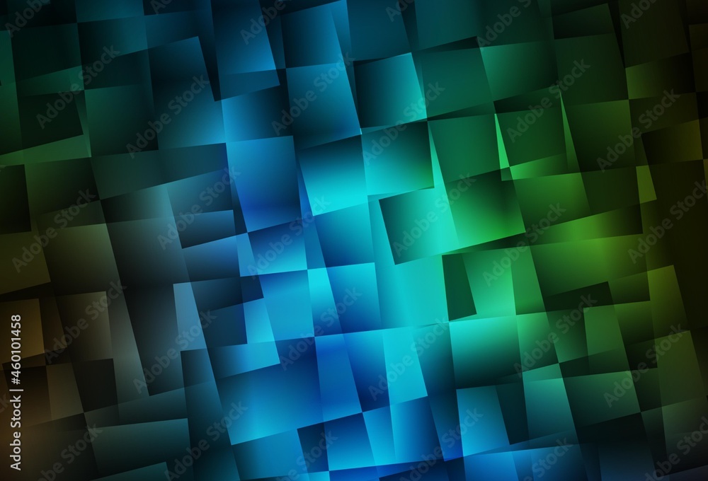 Dark Blue, Green vector gradient triangles pattern. Dark Blue, Green vector gradient triangles pattern.