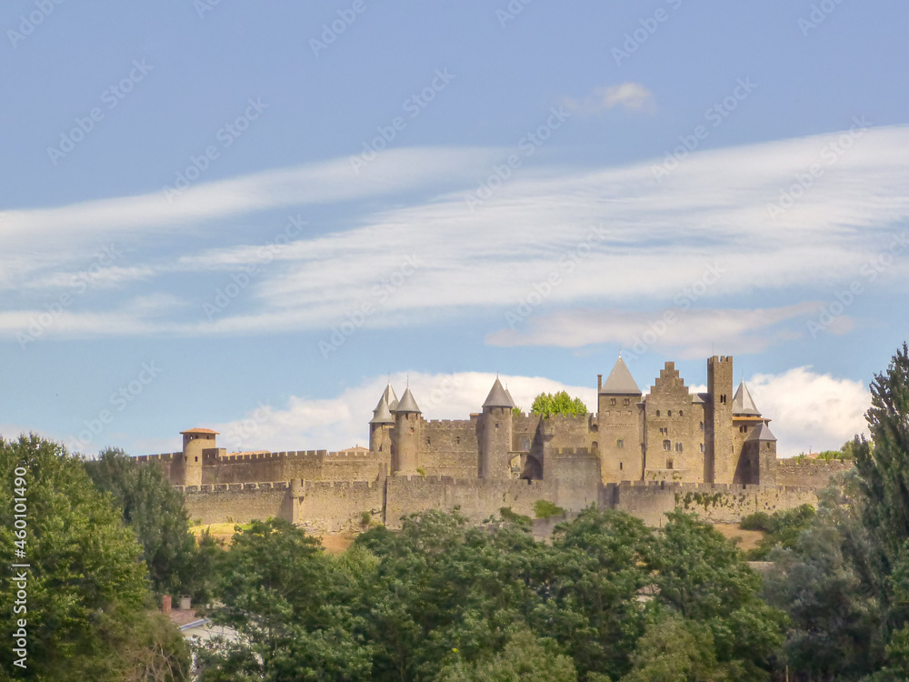 View of Carcassonne, France