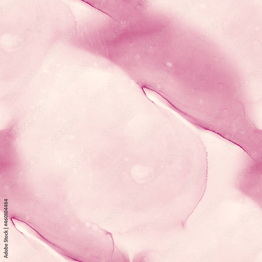 Alcohol ink pink seamless background. Material Alcohol ink pink seamless background. Material