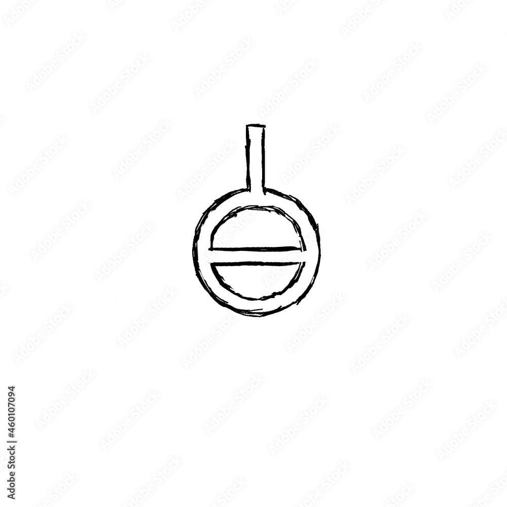 bigender (agender and neutrois) nonbinary gender symbol (sketch) bigender (agender and neutrois) nonbinary gender symbol (sketch)
