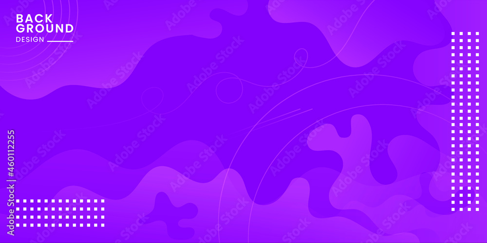 Naklejka premium Purple background with fluid gradient