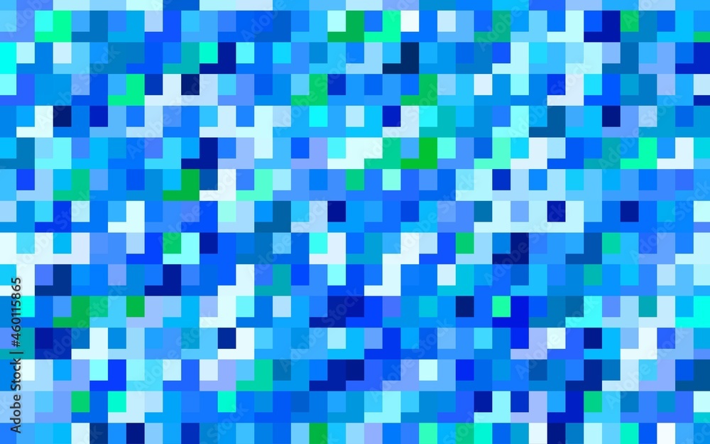 Light Blue, Green vector background with rectangles. Light Blue, Green vector background with rectangles.