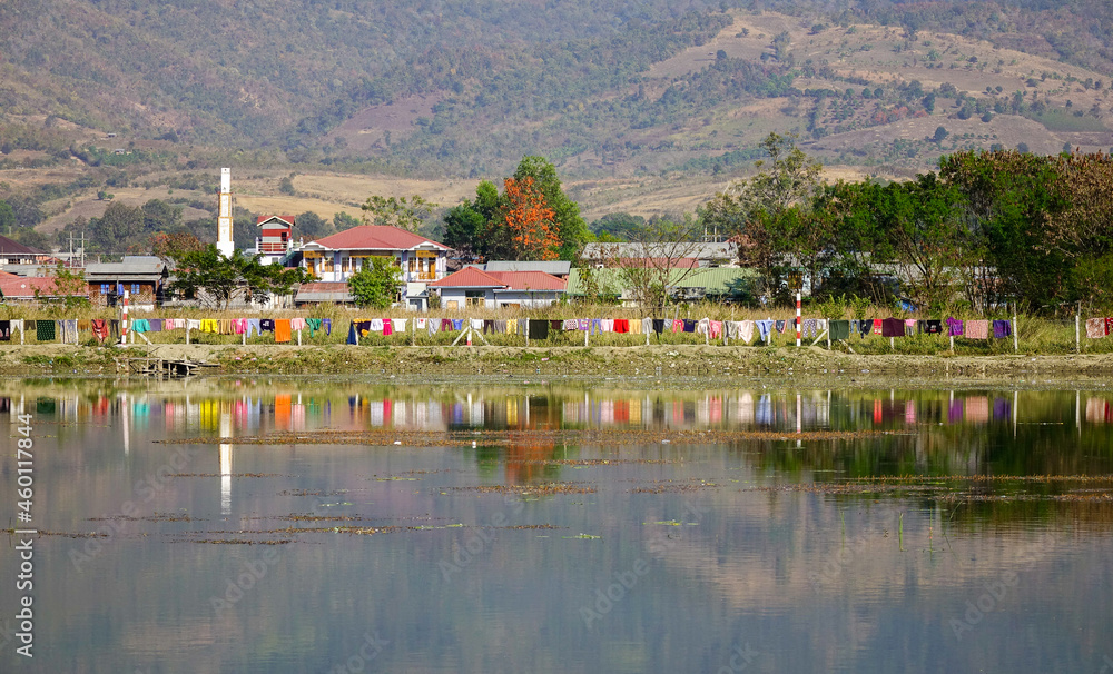 Lake scenery of Shan State, Myanmar