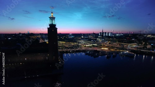 aerial sweden stockholm photo