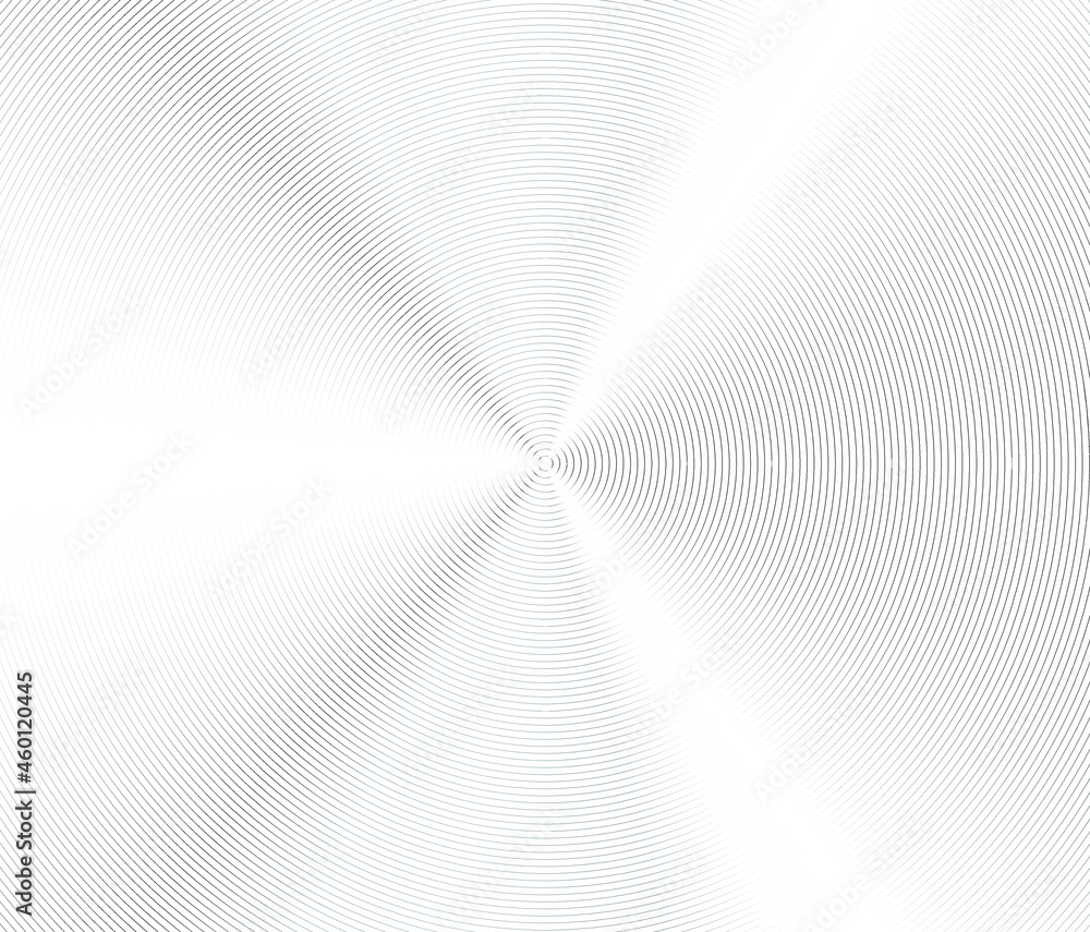 Concentric circle. Illustration for sound wave. Abstract circle line pattern. Black and white graphic Concentric circle. Illustration for sound wave. Abstract circle line pattern. Black and white graphic