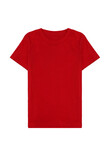 Children red blank T-shirt template