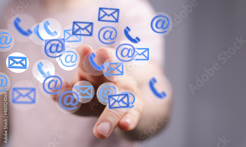 Wallpaper Mural Email Mail Communication Online Chat Business Internet Technology Network Concept Torontodigital.ca