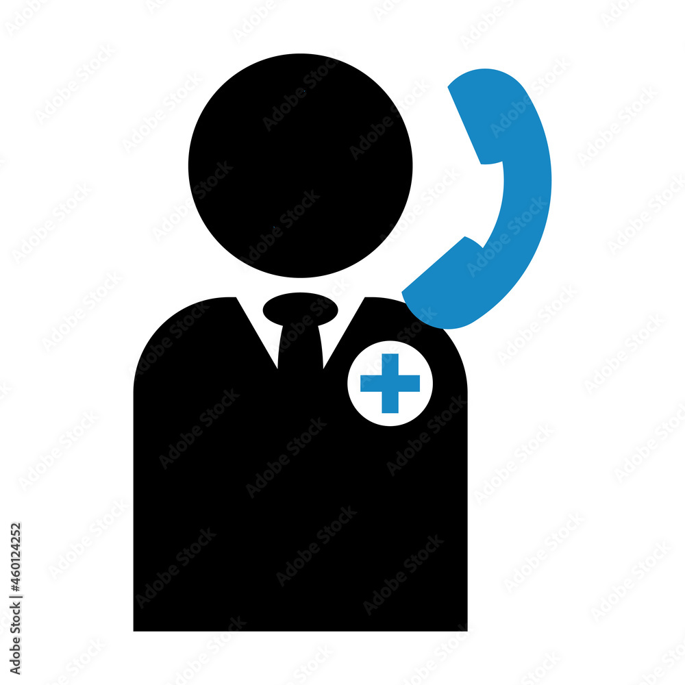 Online treatment icon vector illustration Online treatment icon vector illustration