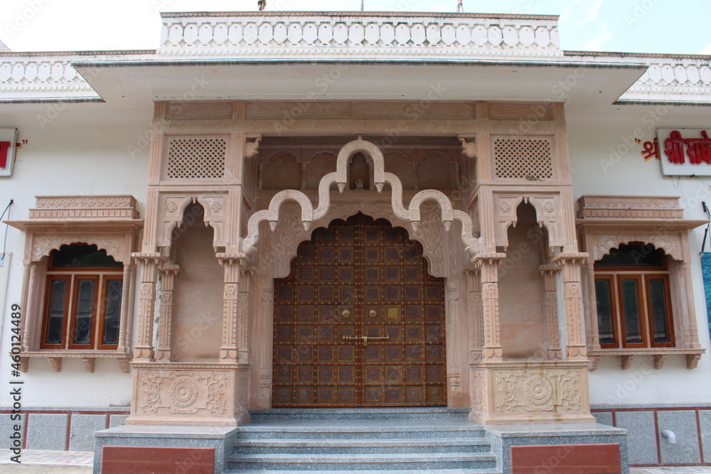 Obraz premium Khole ke hanuman ji mandir, Jaipur, Rajasthan