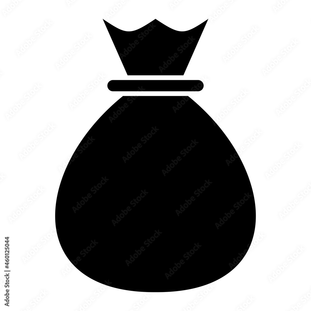 Vector Money Bags Glyph Icon Design Vector Money Bags Glyph Icon Design