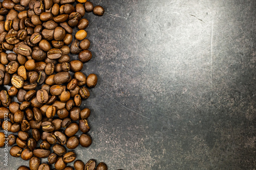 coffee beans on the ground © chavalitpanguta