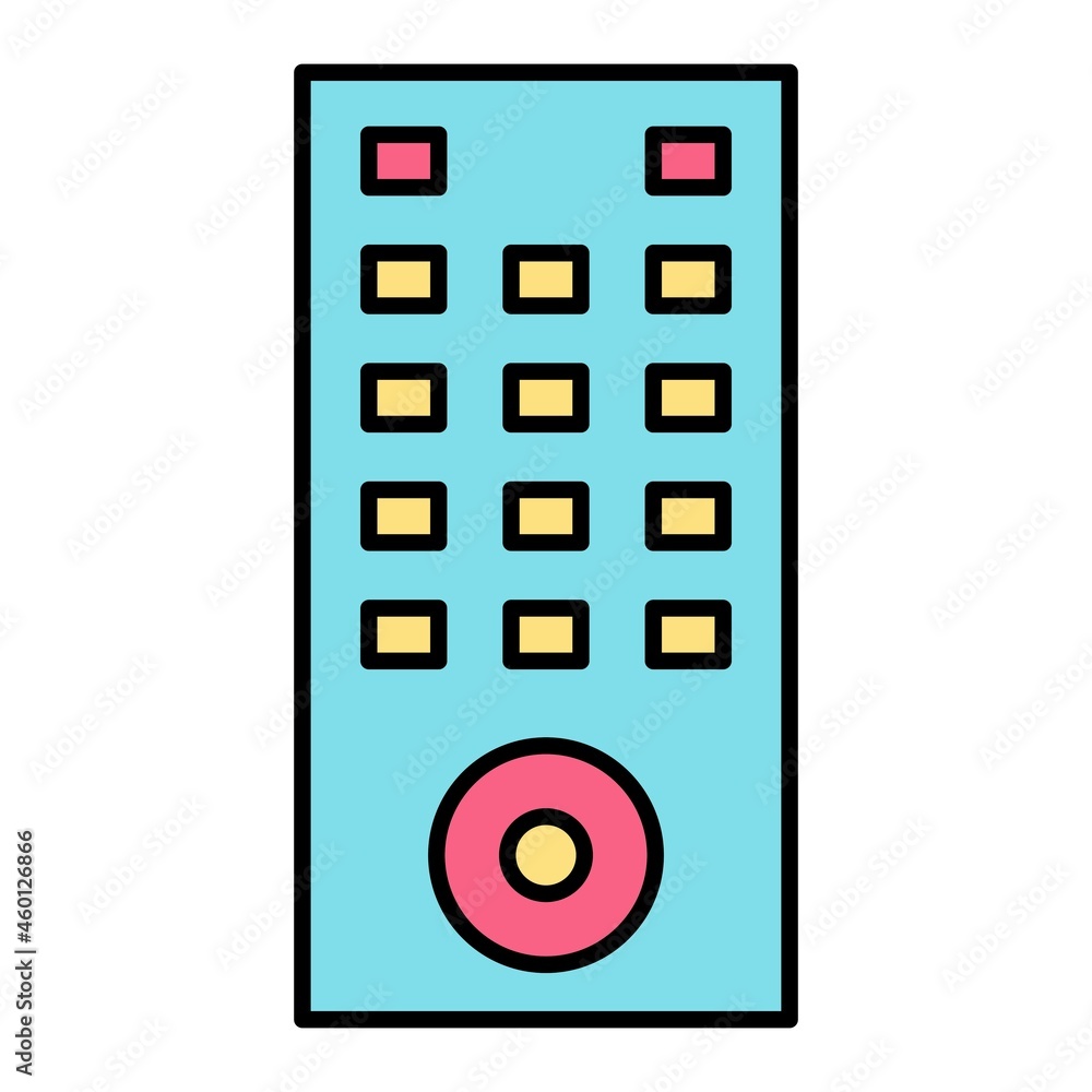 Vector Remote Access Filled Outline Icon Design Vector Remote Access Filled Outline Icon Design