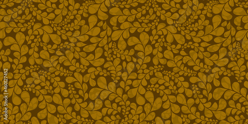 Stylish organic and botanical background. Seamless pattern.Vector. スタイリッシュ有機的パターン
