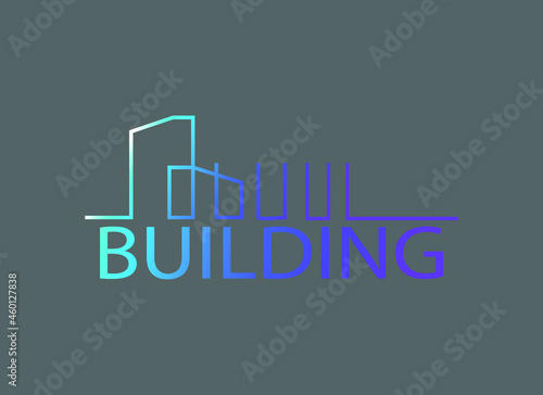 Real estate and home buildings logo icons template design,