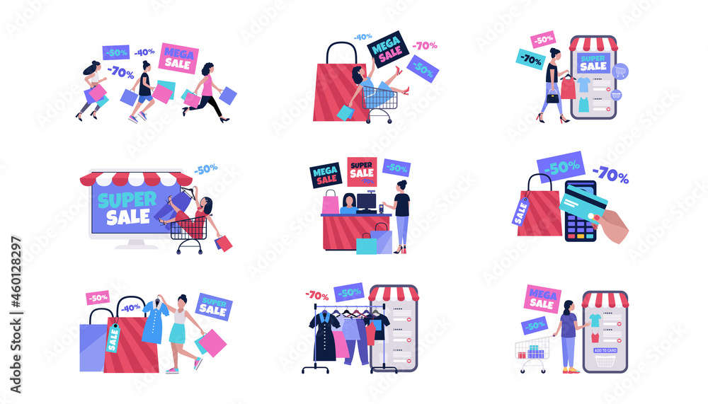 Shopping concept