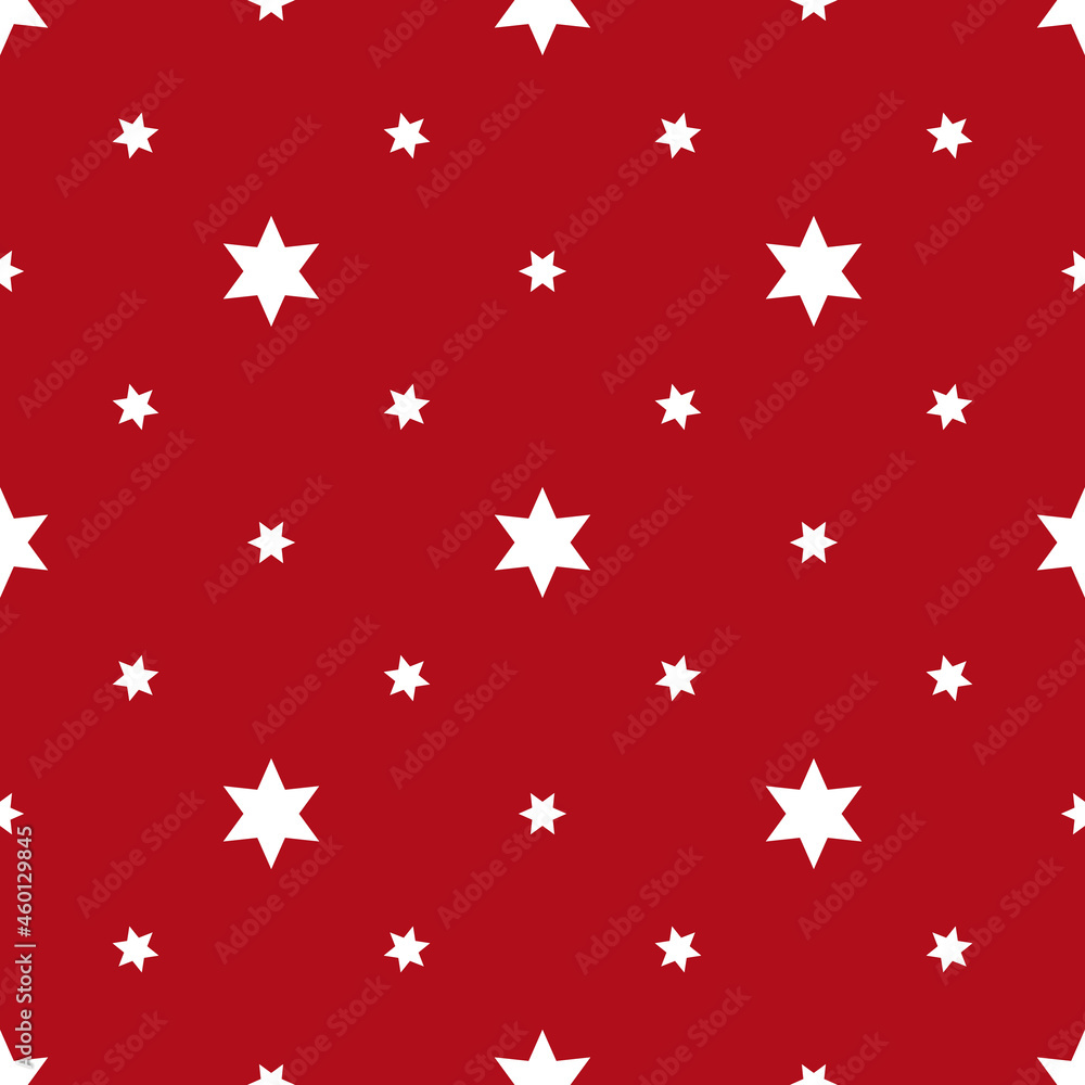 seamless background with stars depicted on bright red surface. vector illustration seamless background with stars depicted on bright red surface. vector illustration