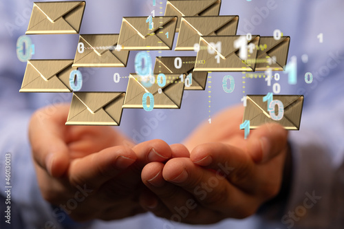 holding letter icon,email icons .Contact us by newsletter email and protect your personal information from spam mail. Customer service call center contact us.