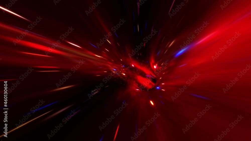 Abstract dark red hyperspace warp tunnel through time and space animation. 4K 3D Loop Sci-Fi interstellar travel through wormhole in hyperspace vortex tunnel. Abstract teleportation velocity jump
Abstract dark red hyperspace warp tunnel through time and space animation. 4K 3D Loop Sci-Fi interstellar travel through wormhole in hyperspace vortex tunnel. Abstract teleportation velocity jump