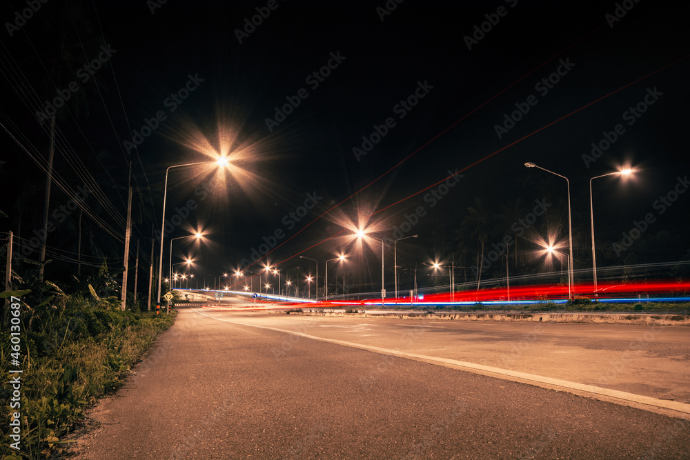 Fototapeta premium traffic in night