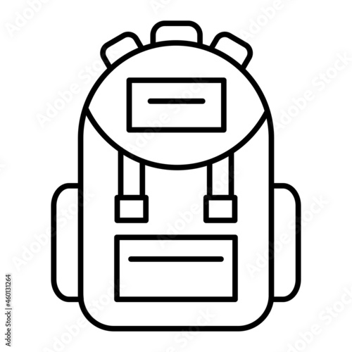 Bagpack Icon Style