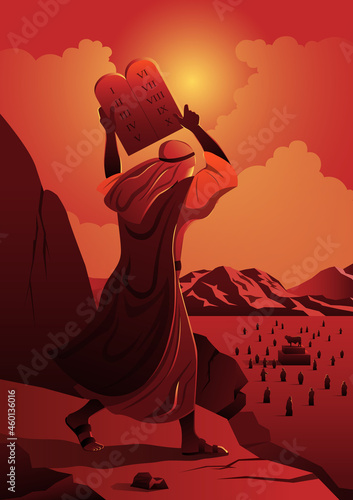 Moses and Ten Commandments