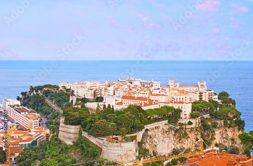 The view of Monaco-Ville