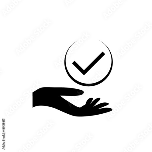 Full service icon isolated on white background