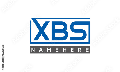 XBS creative three letters logo