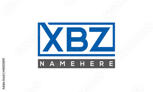 XBZ creative three letters logo