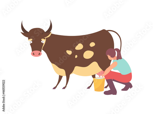 Milking Cow Icon