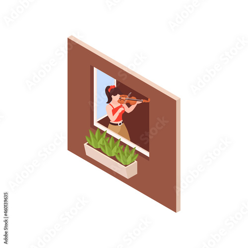 Neighbor Isometric Icon