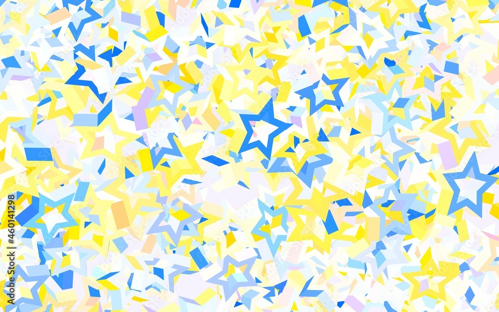 Light Brown vector texture with beautiful stars. Light Brown vector texture with beautiful stars.