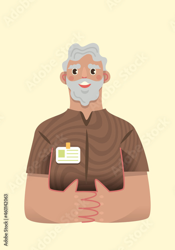 retraite senior âge apprentissage formation senior club activité discussion transmission professeur badge identité