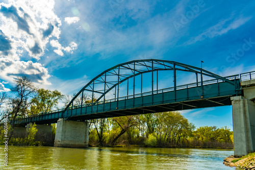 A bridge across the river T...