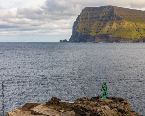 Faroe Islands-Kalsoy-Mikladalur-Seal Woman photo