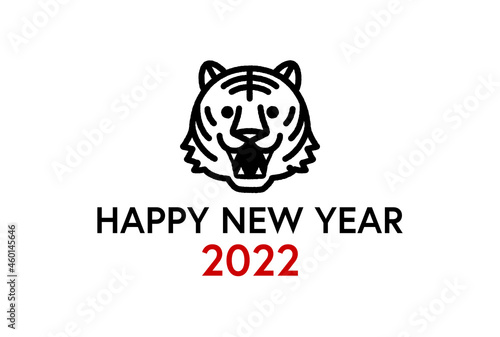 2022　年賀状　寅