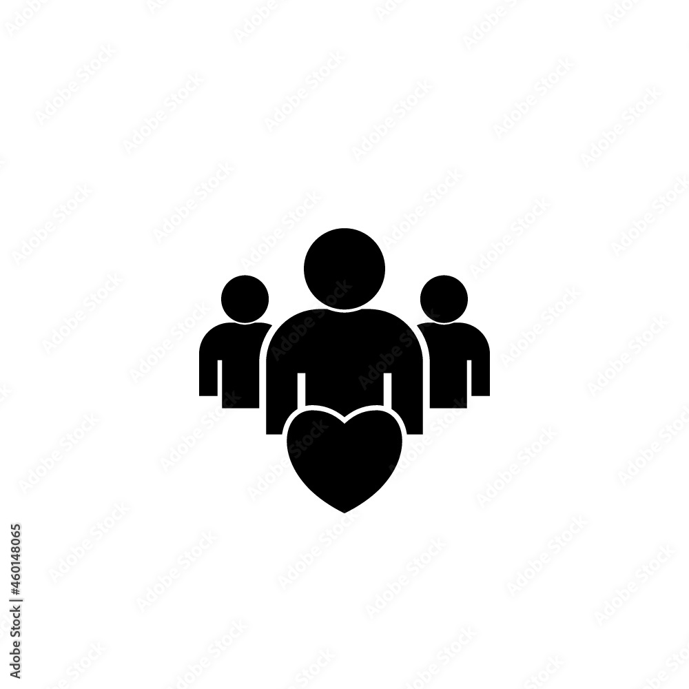 Users group icon isolated on white background Users group icon isolated on white background
