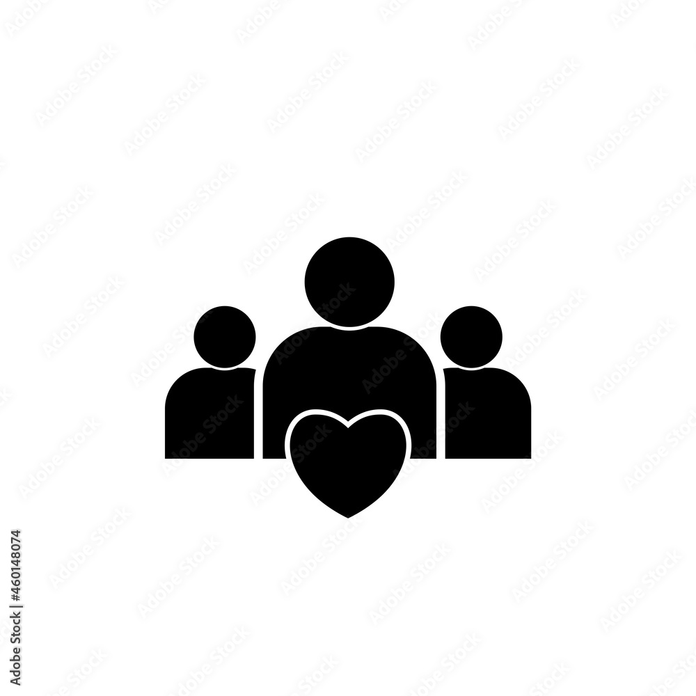 Users group icon isolated on white background Users group icon isolated on white background