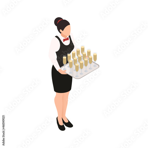 Catering Isometric Icon