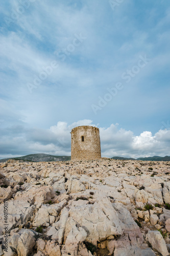 The tower of Cala Domestica 