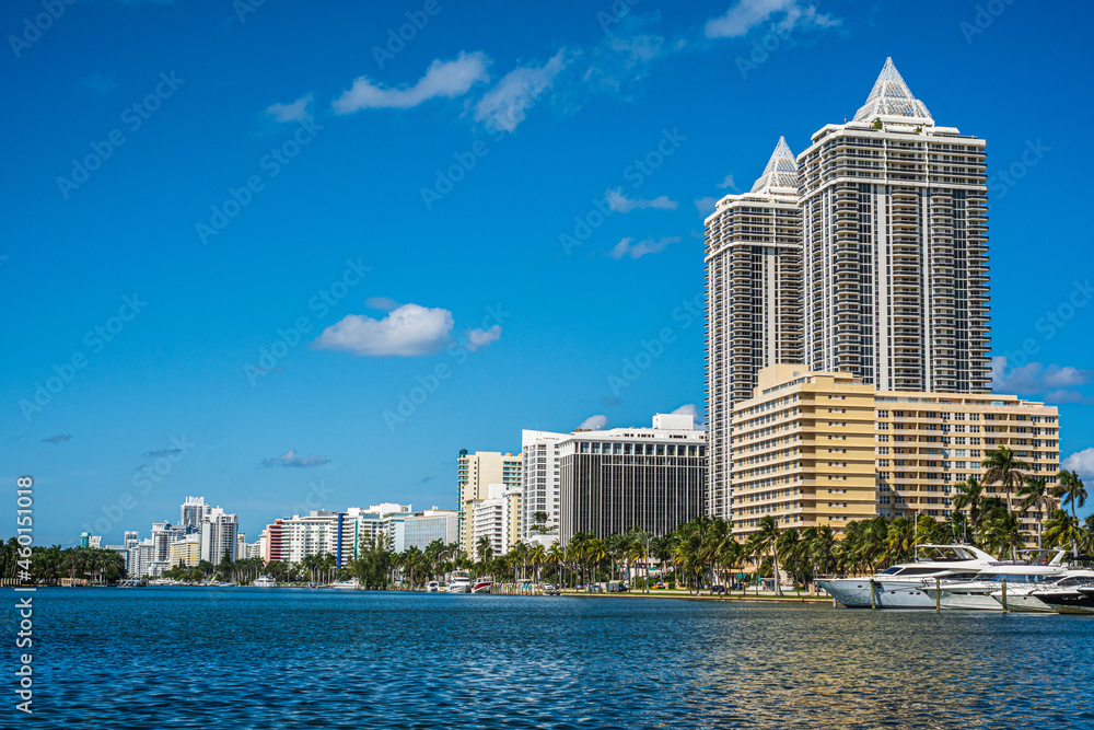 Fototapeta premium Miami Beach Millionaire'S Row