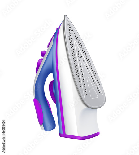 Iron Realistic Illustration