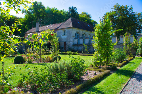 Abbay de Chaalis im Val d'Oise in Frankreich