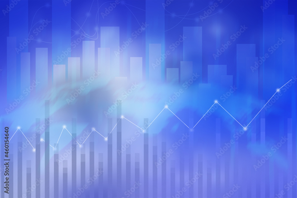 2d illustration futuristic business background pattern graph concept
2d illustration futuristic business background pattern graph concept