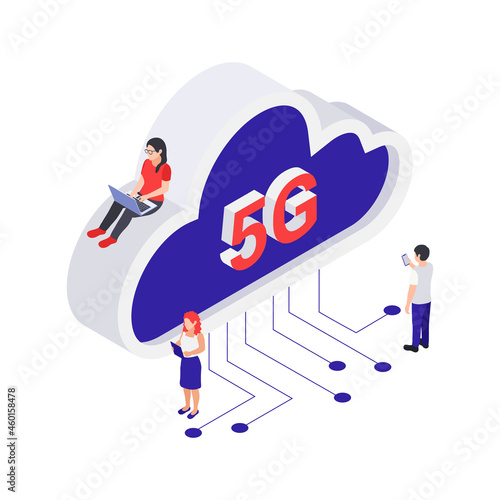 5G Internet Concept